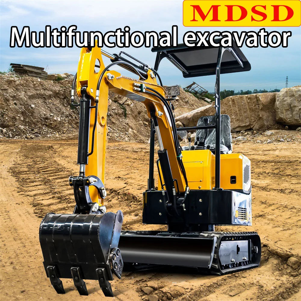 2 Ton Mini Excavator – Kubota/Yanmar Engine Compact Crawler Digger with Rubber Track