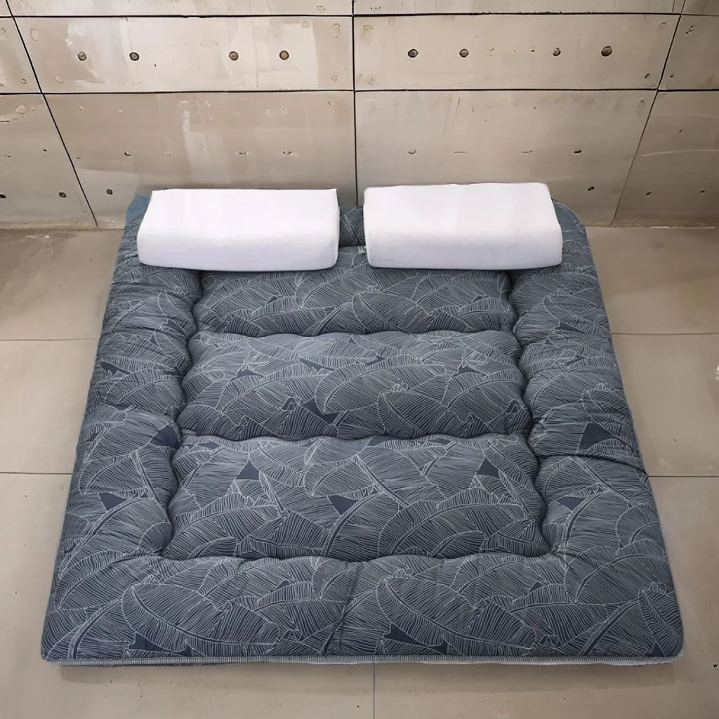 Japanese Thickened Tatami Floor Mat – Soft Cushion, Foldable Lazy Home Sleeping Pad, Bedroom Artifact