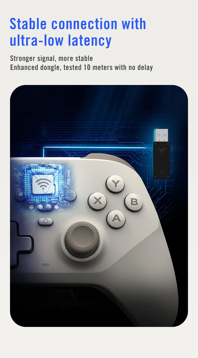 Flydigi Vader 4 Pro Wireless Gaming Controller — Hall Effect, Multi-Platform & Back Buttons