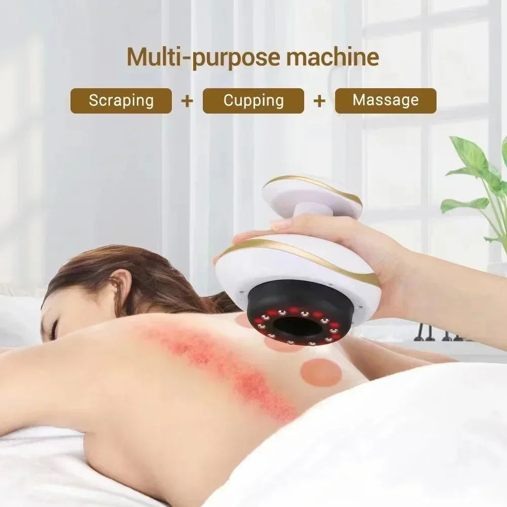 Okayso Electric Anti-Cellulite Massager — Rechargeable Scraping & Suction Cup Body Massager
