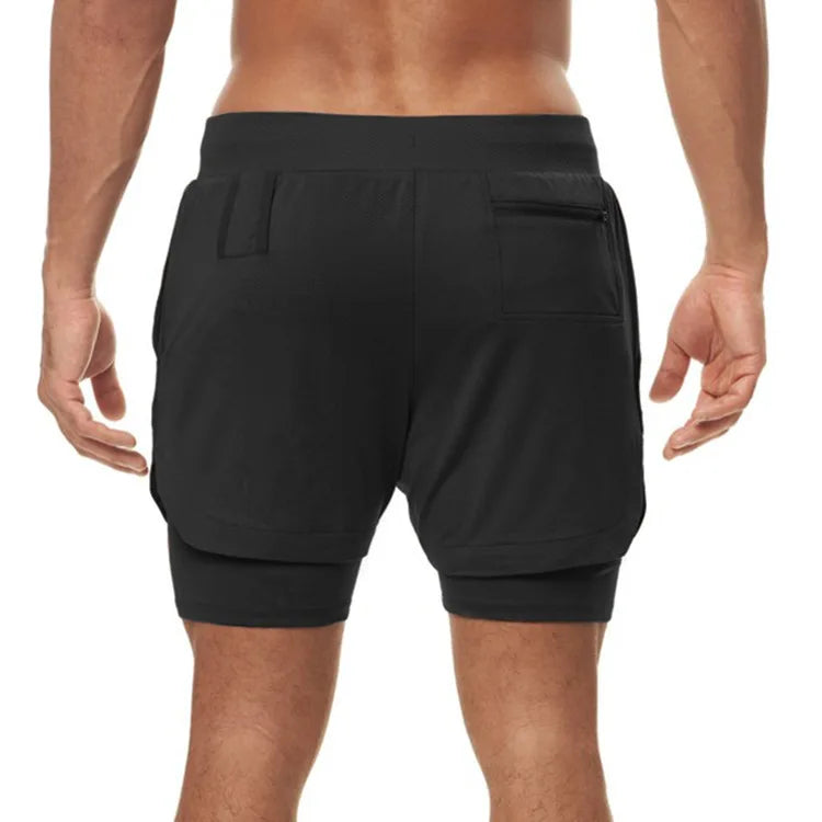 Men's Multi-Pocket Double-Layer Casual Shorts — Utility Everyday Shorts
