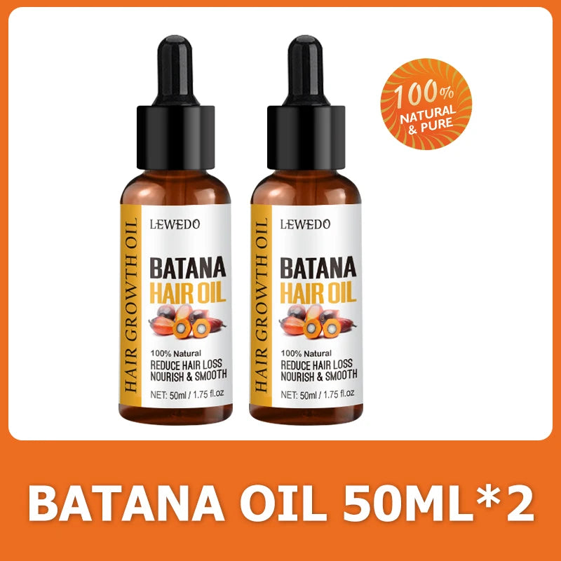 Batana Oil Hair Growth Serum — Anti-Hair Loss Essence for Thicker, Stronger Hair