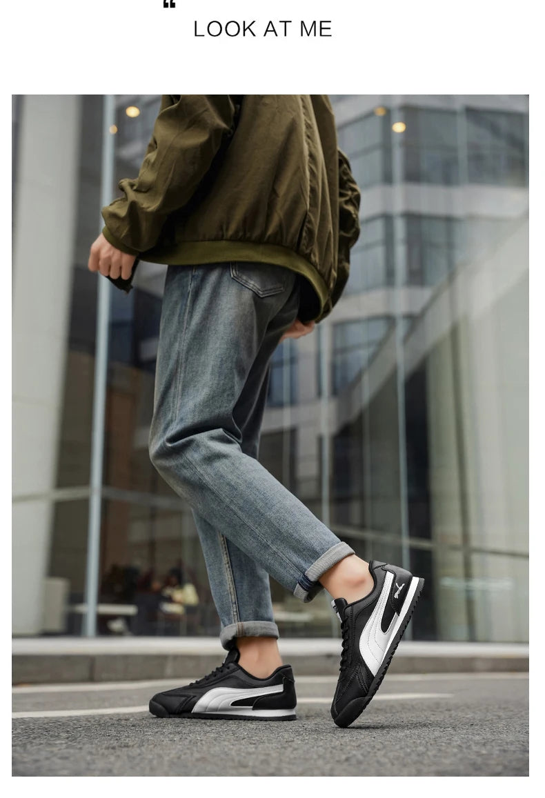 Men's Anti-Slip Casual Sneakers 2025 – Soft Sole Running & Walking Shoes