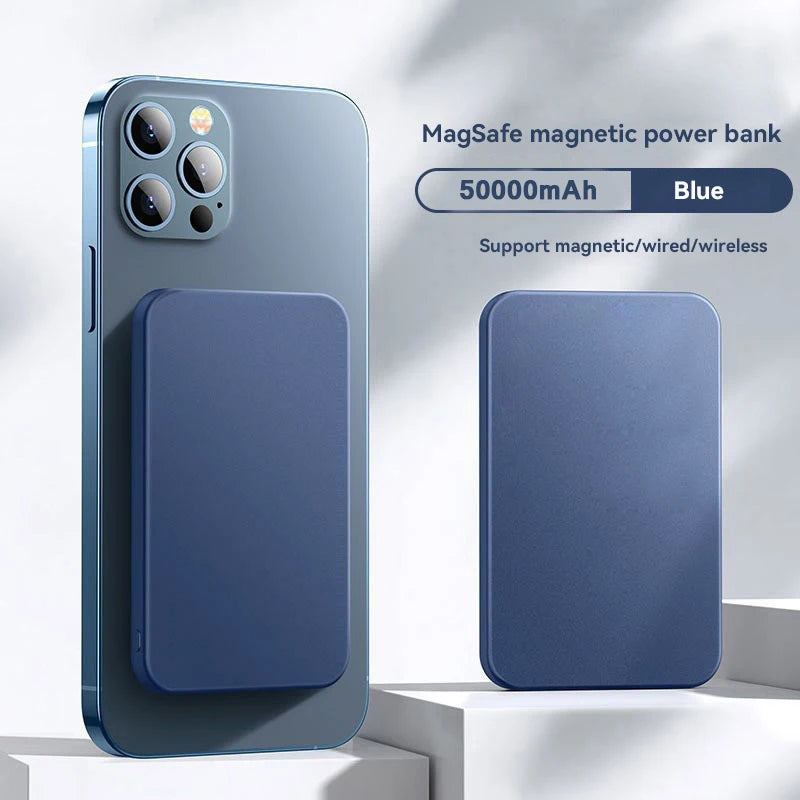 Lenovo 22.5W Magnetic Wireless Power Bank – MagSafe Compatible Portable Charger for iPhone