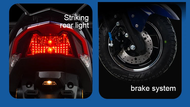 60V Touring Electric Scooter – 50 km/h