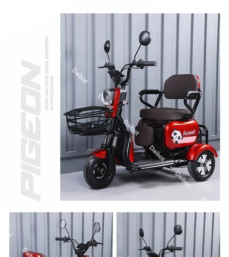 3-Wheel Mini Mobility Scooter – 48V 700W, 35 km Range