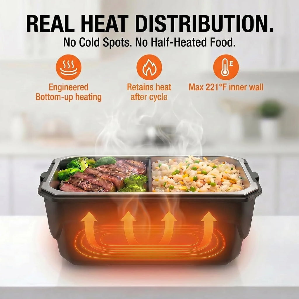 1500ml Electric Lunch Box – USB Food Warmer