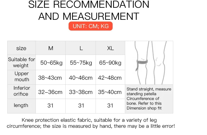 Non-Slip Knee Support Brace — Elastic Compression Sleeve for Arthritis, Sports & Joint Pain