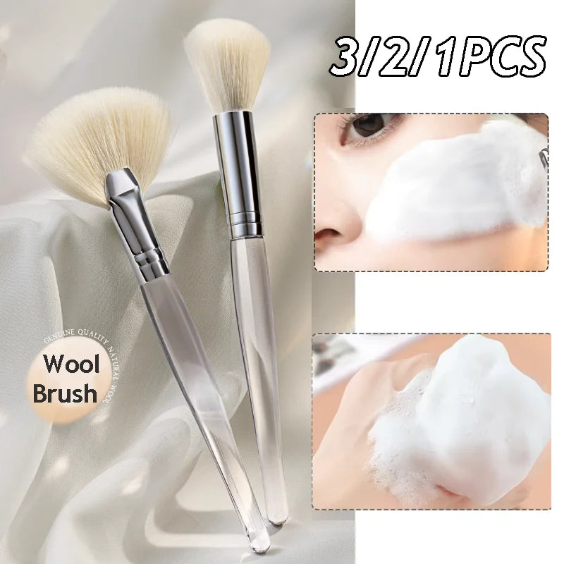 Soft Facial Cleansing Brush – Pore-Cleansing Face Wash & Mask Application Brush
