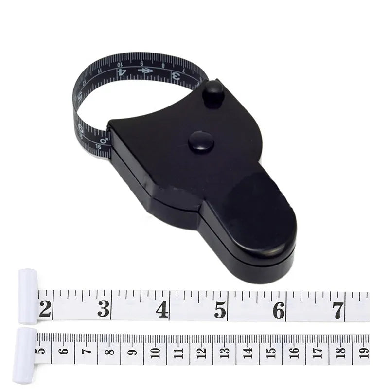 Self-Tightening Body Measuring Tape — 150cm Retractable Tailor Ruler