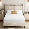 8 Inch Green Tea Gel Memory Foam Mattress – 3-Layer Cooling Foam, Medium Firmness, Multiple Sizes