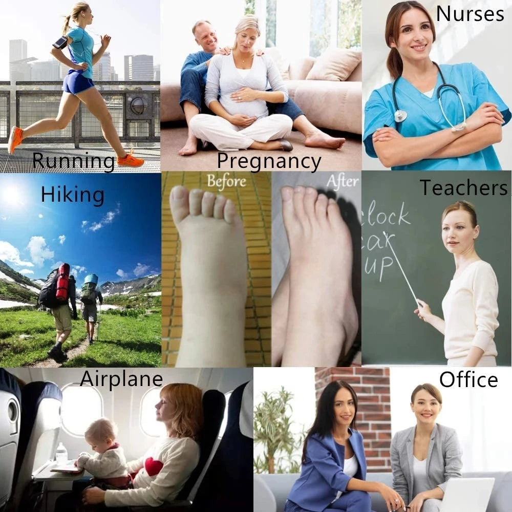 Compression Socks – Medical Grade 20-30mmHg for Varicose Veins, Diabetes & Running (58 Styles)