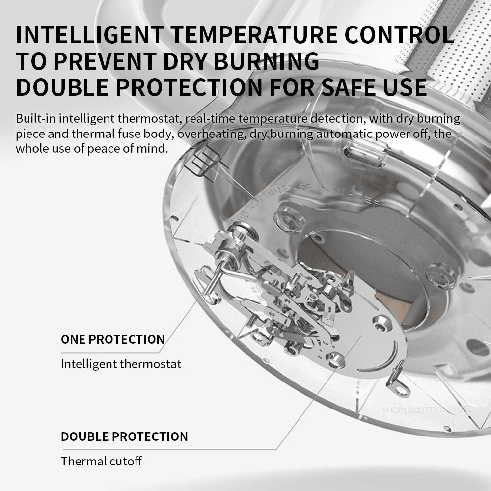 MIJIA Multifunctional Health Pot & Electric Kettle N1 – 304 Stainless Steel, Heat Preservation
