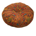 Bohemian Floor Cushion – Thickened Cotton Linen Moroccan Tatami Mat & Window Seat Pillow