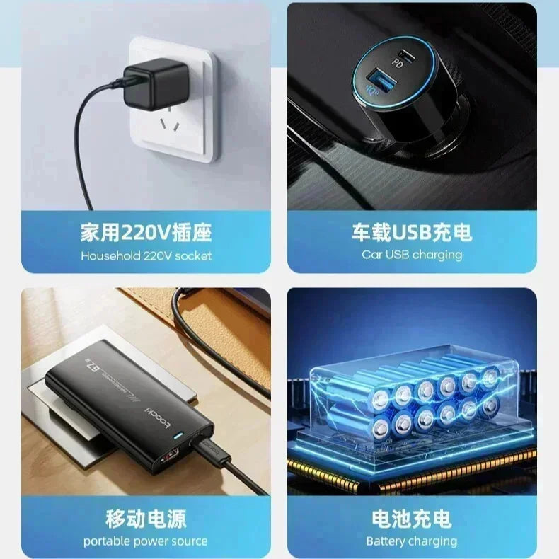 Mini Smart Insulin Cooler Refrigerator – Double-Layer Rapid Cooling USB Charging with Battery