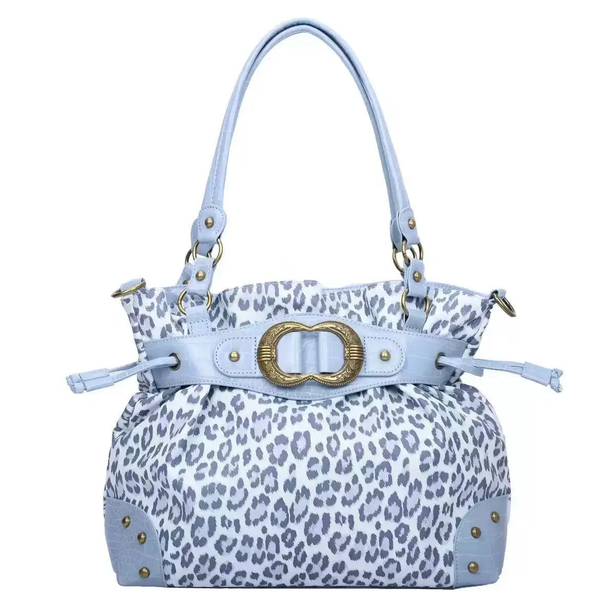 ABQP Vintage Distressed Large Capacity Underarm Tote Crossbody Bag – Designer Shoulder Handbag for Women