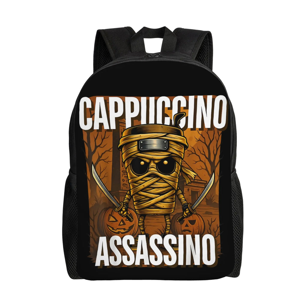 Tung Tung Tung Sahur Backpack – Unisex Meme Daypack