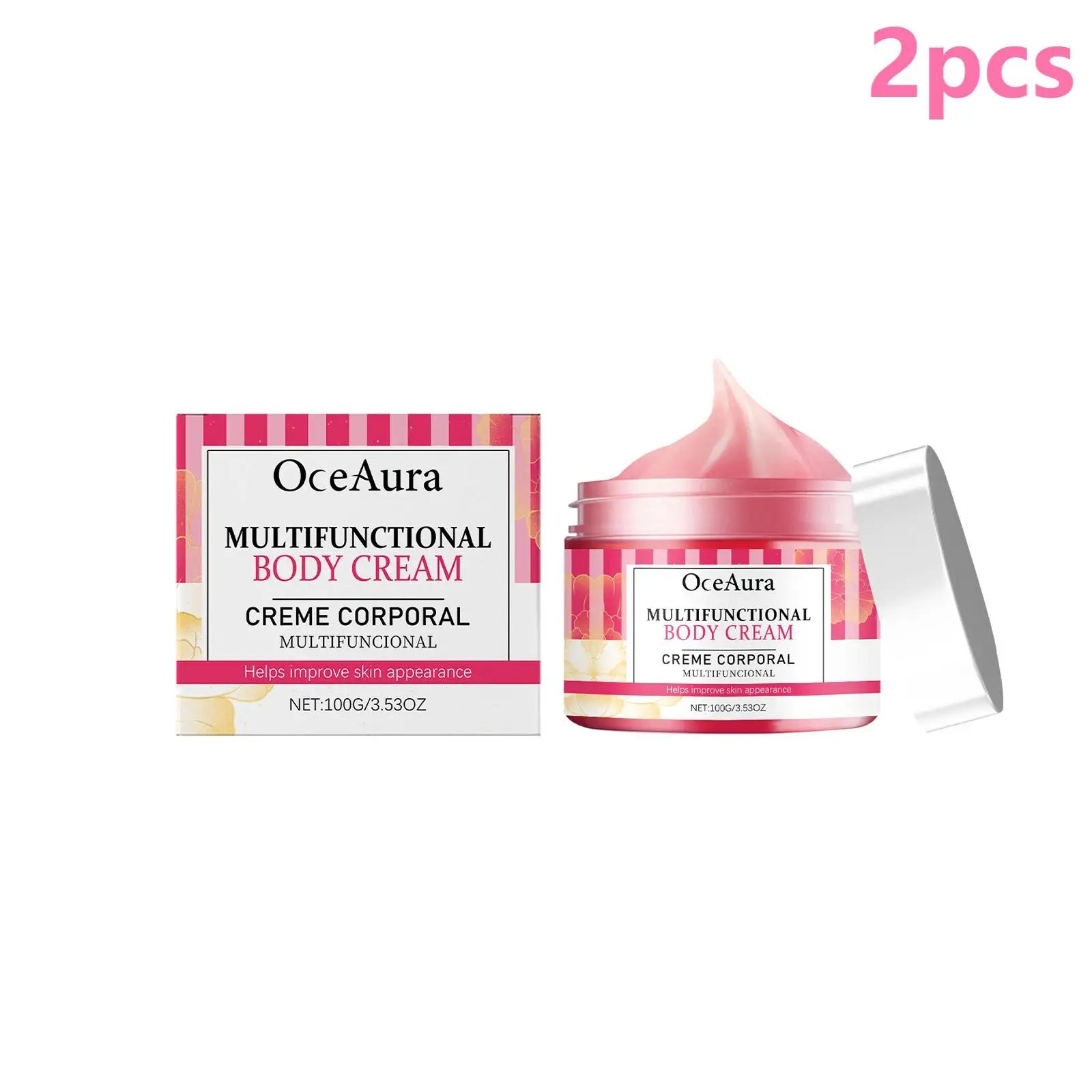 OceAura Pregnancy Stretch Mark Cream — Deep Hydration, Skin Regeneration & Non-Greasy Formula 100g