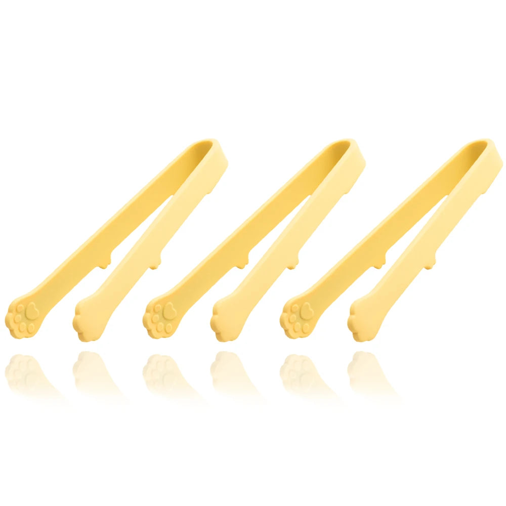 Silicone Serving Tongs – Three-Piece Set