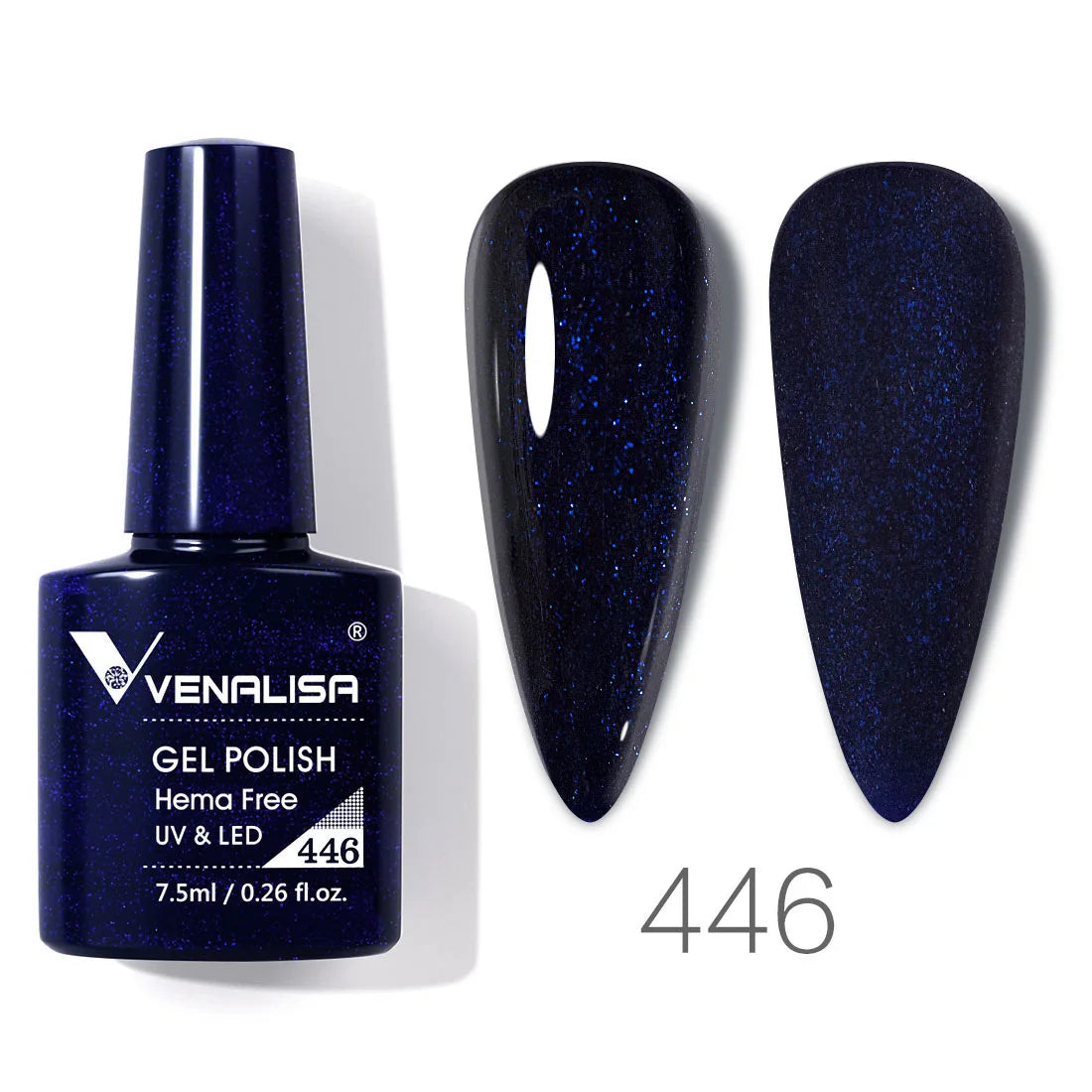 Venalisa VIP4 Gel Nail Polish 7.5ml — Soak Off UV/LED Long-Lasting Color