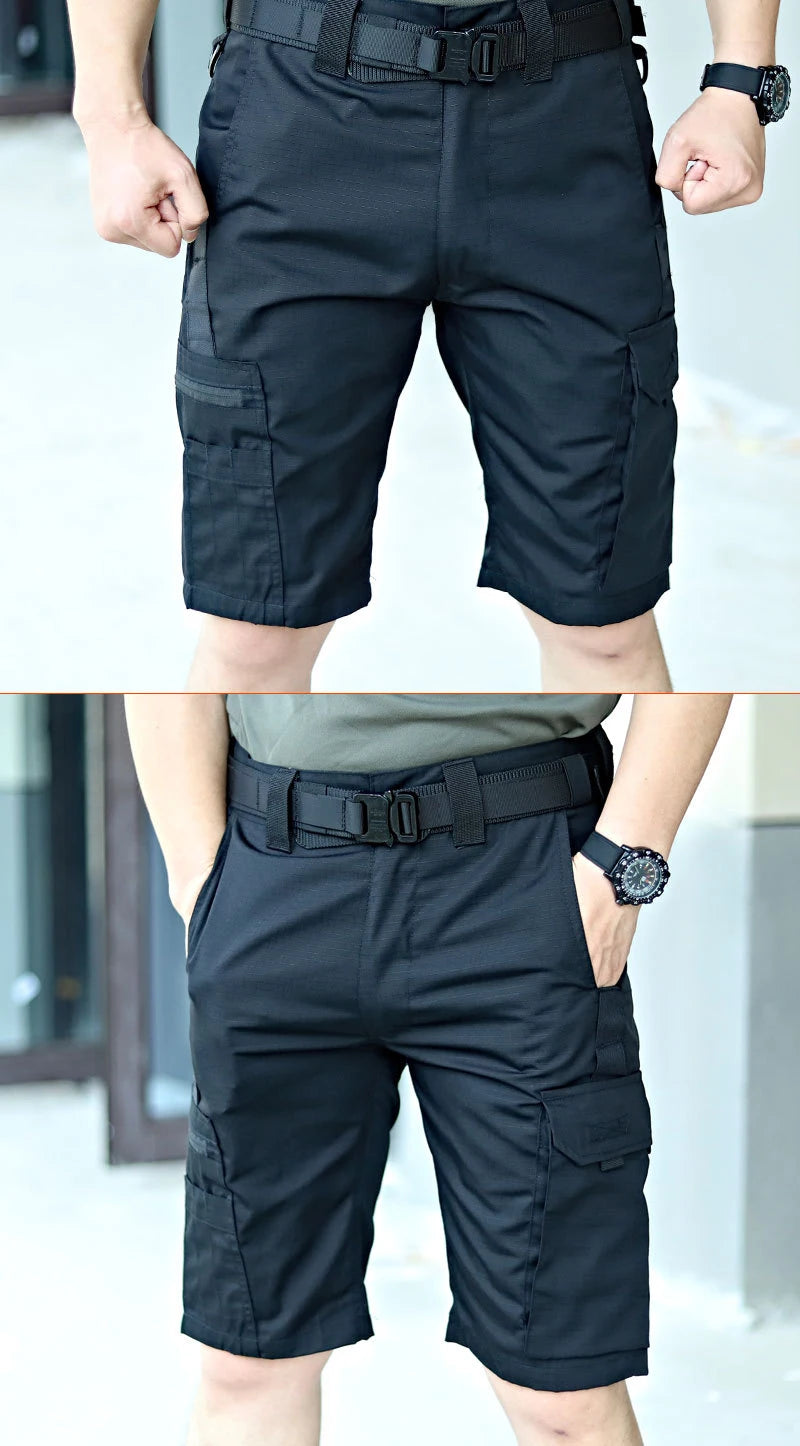 Men's Tactical Cargo Shorts with Pockets
