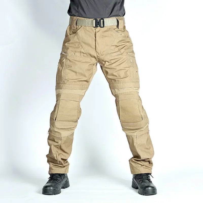 Men's Tactical Cargo Pants – Multi-Pocket Combat Work Pants