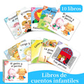 1 Set of 10 Spanish Story Book Collection Intellectual Enlightenment Early Knowledge Learning Gift Books
