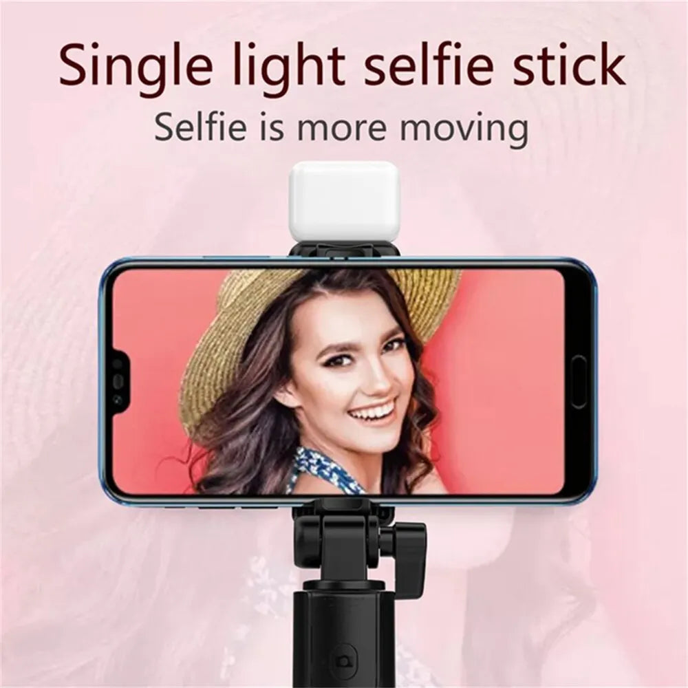 Portable Bluetooth Selfie Stick — Extendable Tripod with Wireless Remote