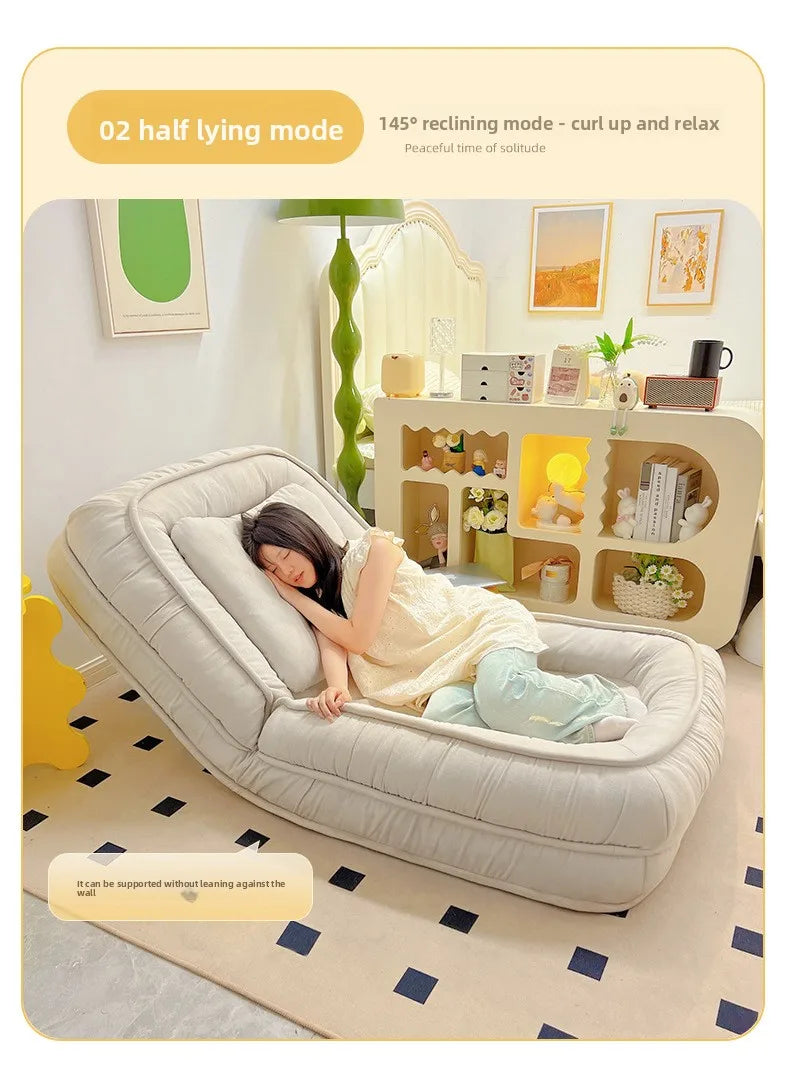 Folding Tatami Floor Sofa with Foam Cushioning