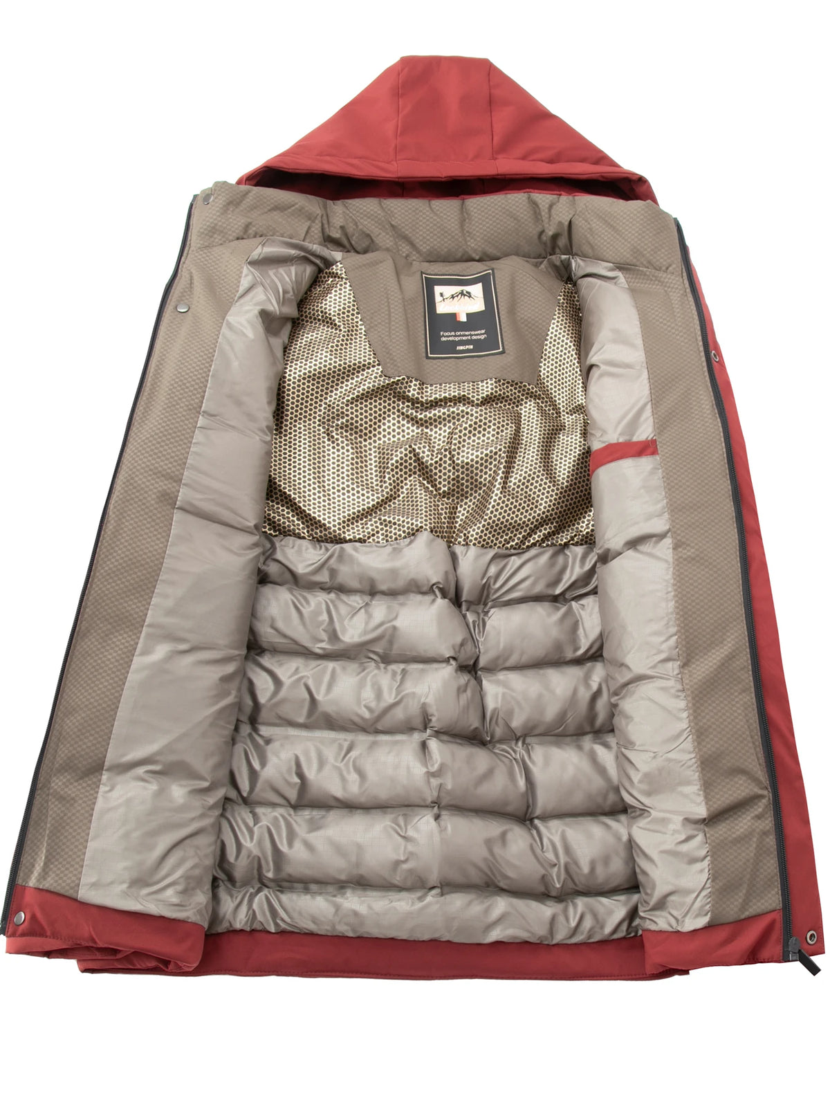 Men's Padded Hooded Jacket – Casual Winter Layer