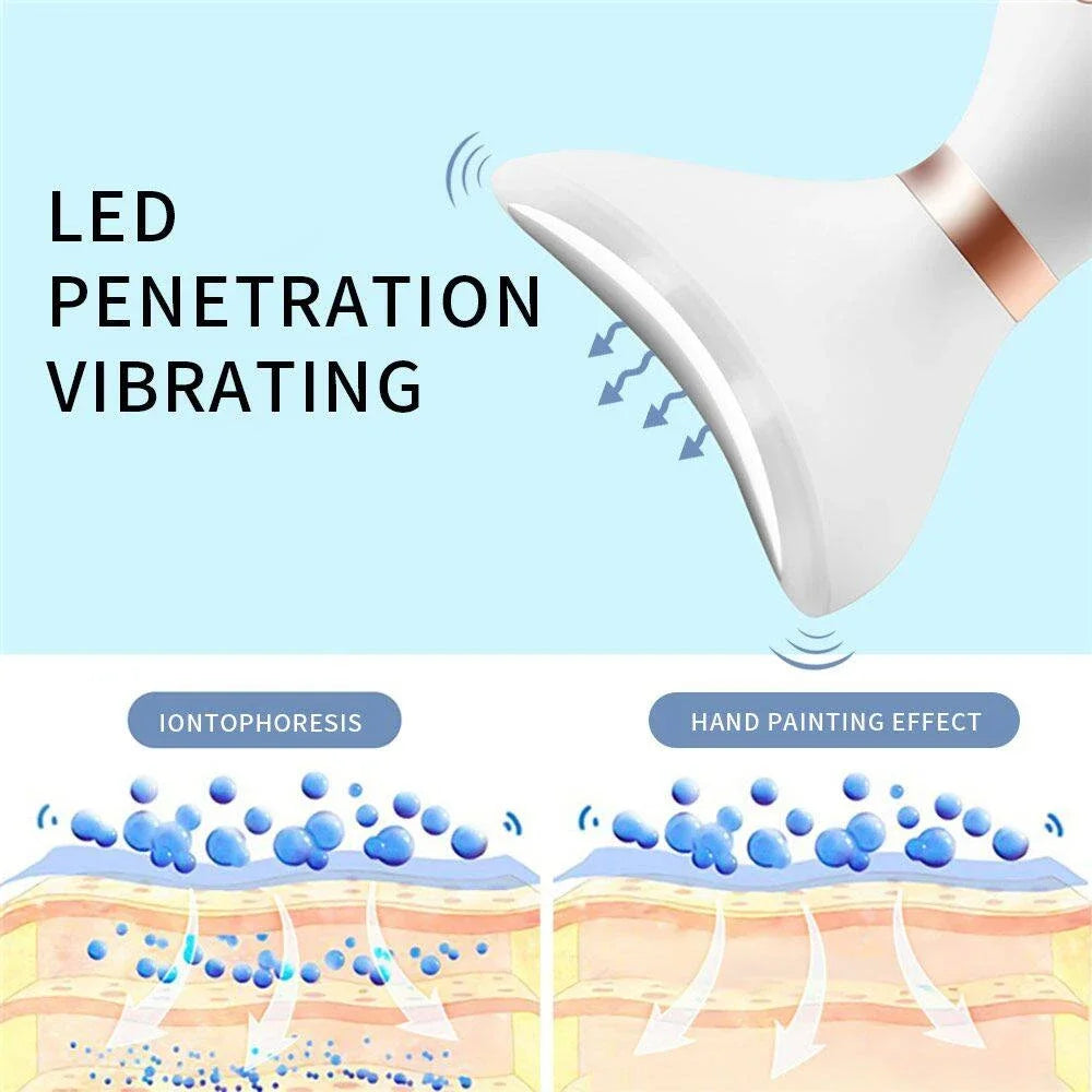 Microcurrent Face Lifting Device – Neck, Eye & Facial Skin Rejuvenation Anti-Aging Massager
