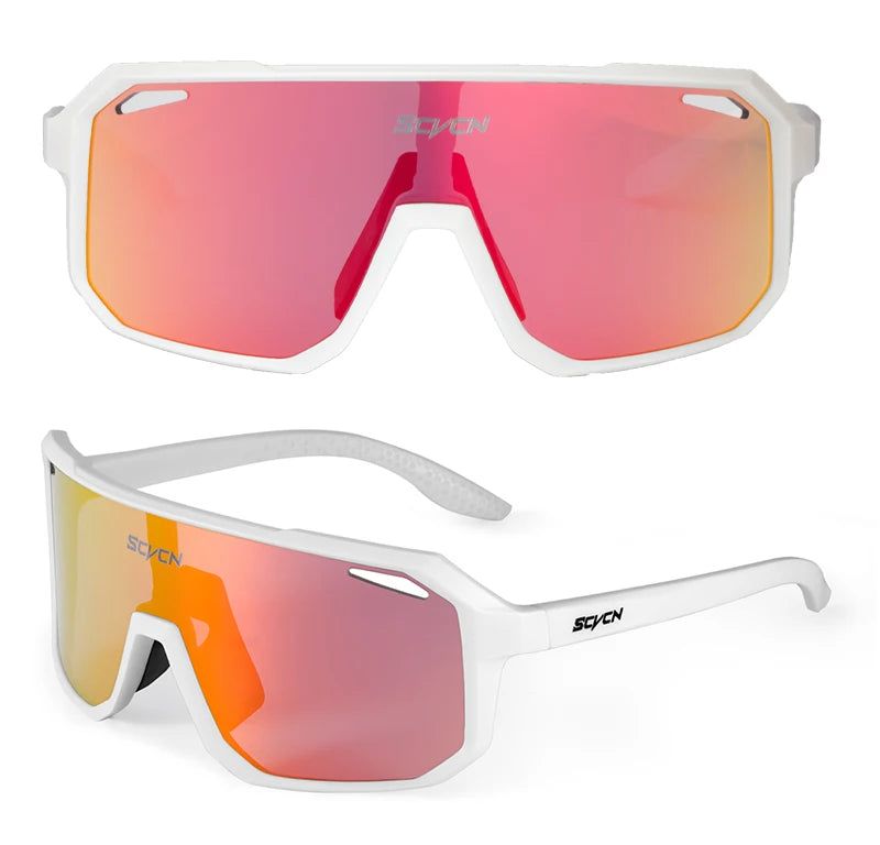 SCVCN Cycling Sunglasses — UV400 Polarized Sports Eyewear for Men & Women