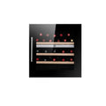 High-End Electric Wine Cooler — Full Glass Door Wine Fridge for 30 Bottles, Premium Wine Refrigerator