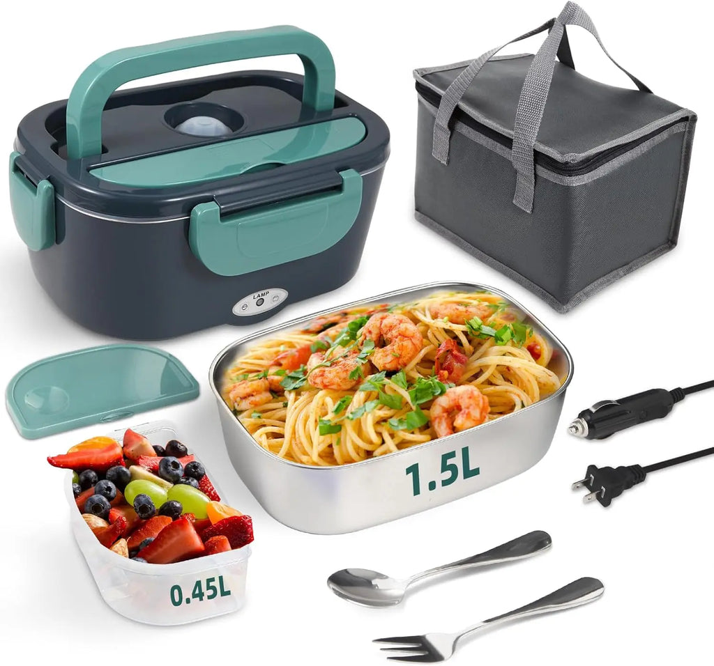 80W Electric Lunch Box – Portable Food Warmer