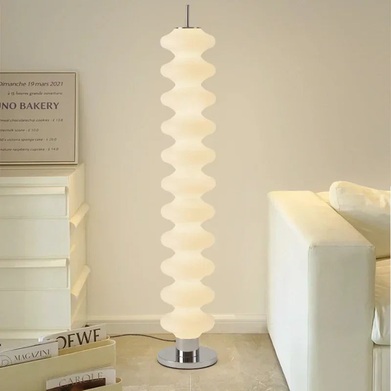 Dimmable LED Floor Lamp – Acrylic Shade Design