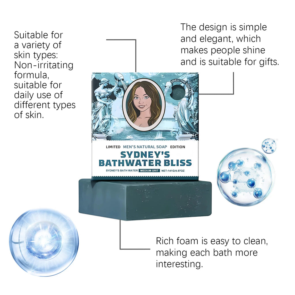 Natural Nourishing Bath Soap Bar – Deep Clean, Oil Control & Moisturizing for All Skin Types