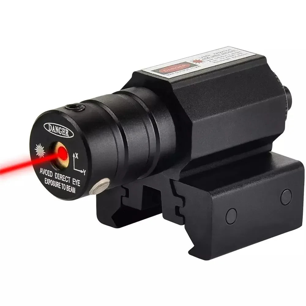 Mini Red Dot Laser Sight – Adjustable 635-655nm with 11mm/20mm Rail Mount