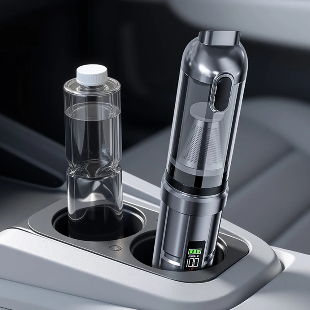 Cordless Car Vacuum – 17kPa Brushless Cleaner & Duster