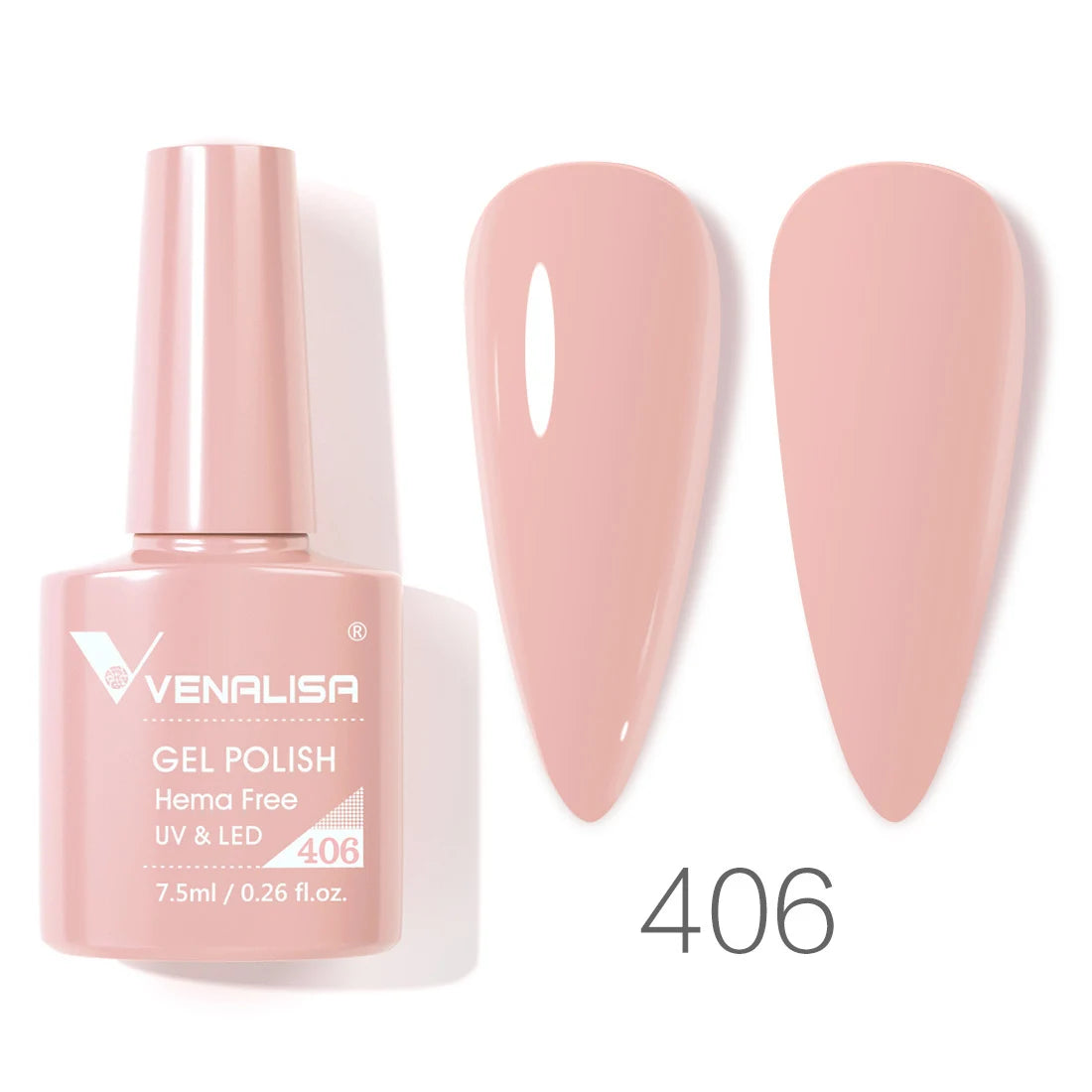 Venalisa VIP4 Gel Nail Polish 7.5ml — Soak Off UV/LED Long-Lasting Color