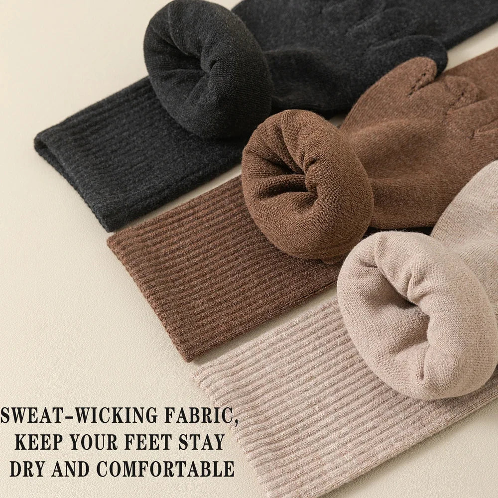 Men's Wool-Blend Five-Toe Socks
