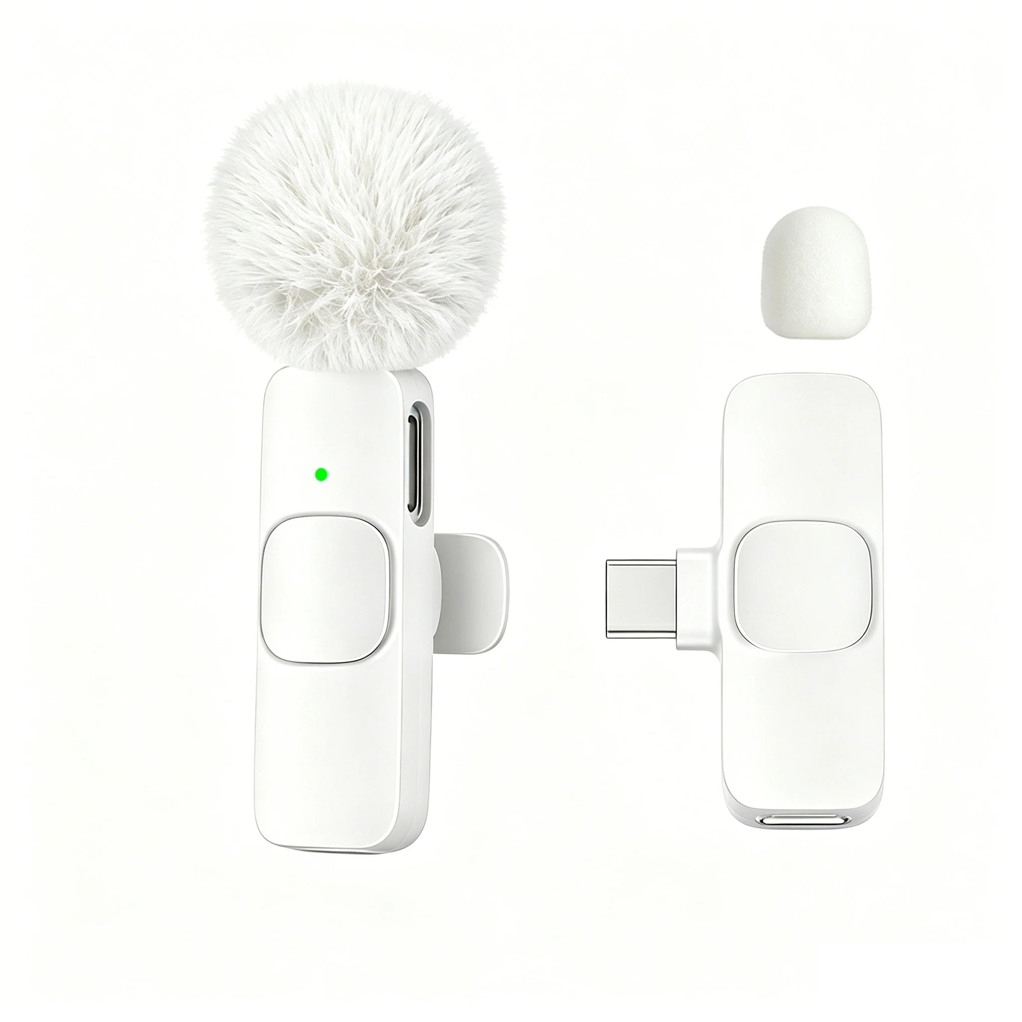 Crystal Clear Audio. Zero Setup. — Wireless Lavalier Microphone | Type-C, Plug & Play, 30m Range, Noise Reduction, 360° Pickup, 4 Colors