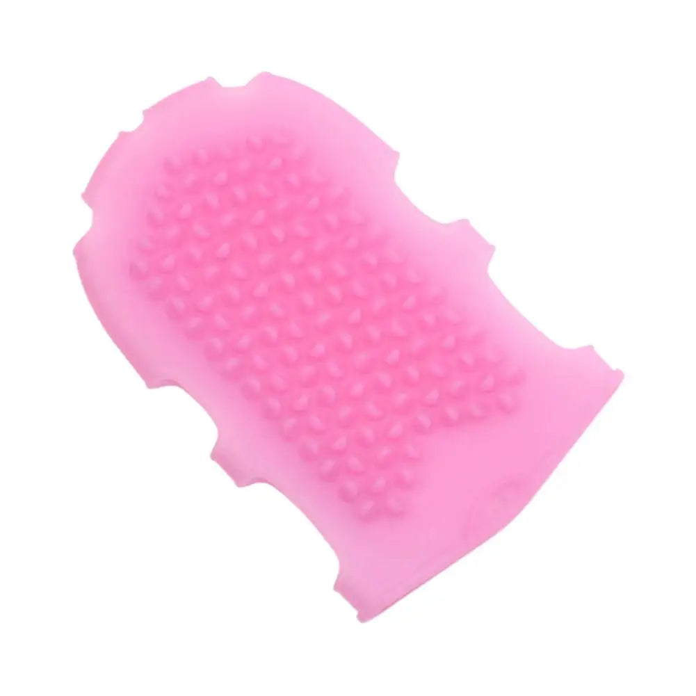 Silicone Shower Glove Massage Bath Brush – Exfoliating Body Scrubber & Skin Cleanser