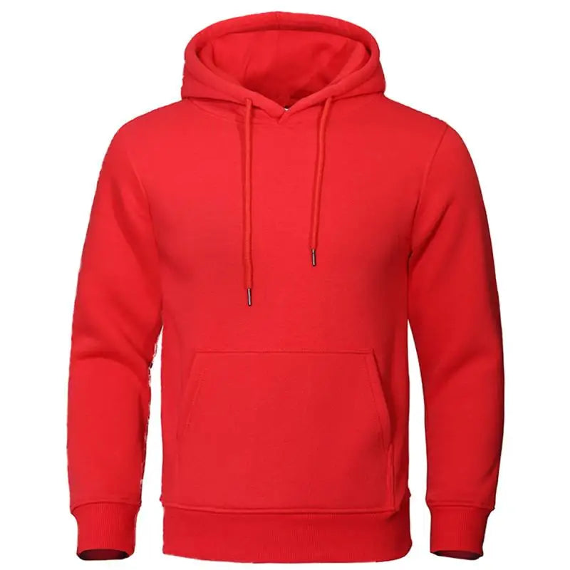 Men's Fleece Pullover Hoodie — Classic Everyday Sweatshirt