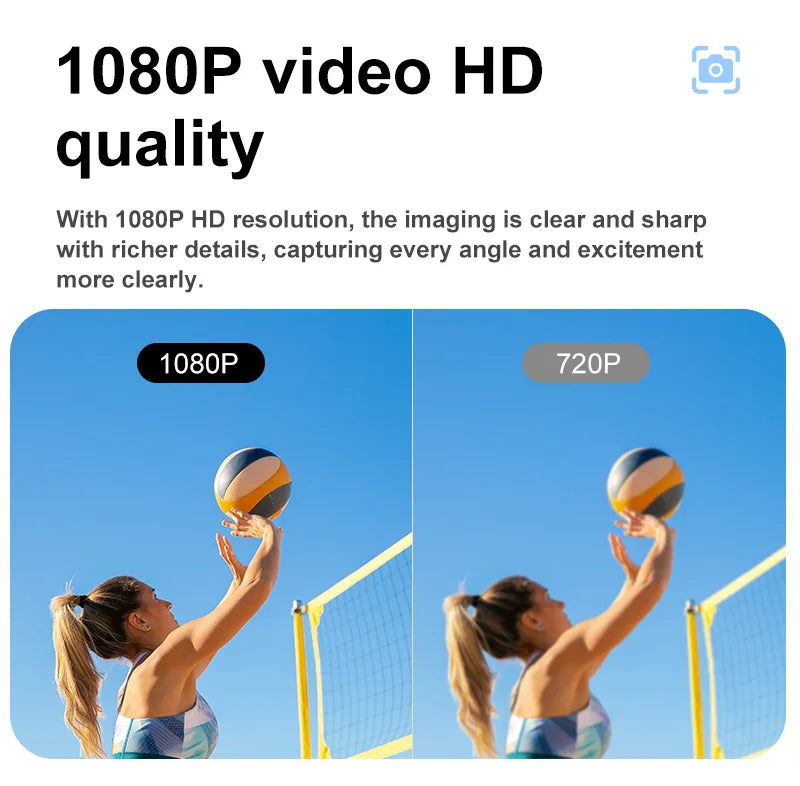 HD Mini WiFi Security Camera – 1080P Motion Tracking Smart Home Surveillance