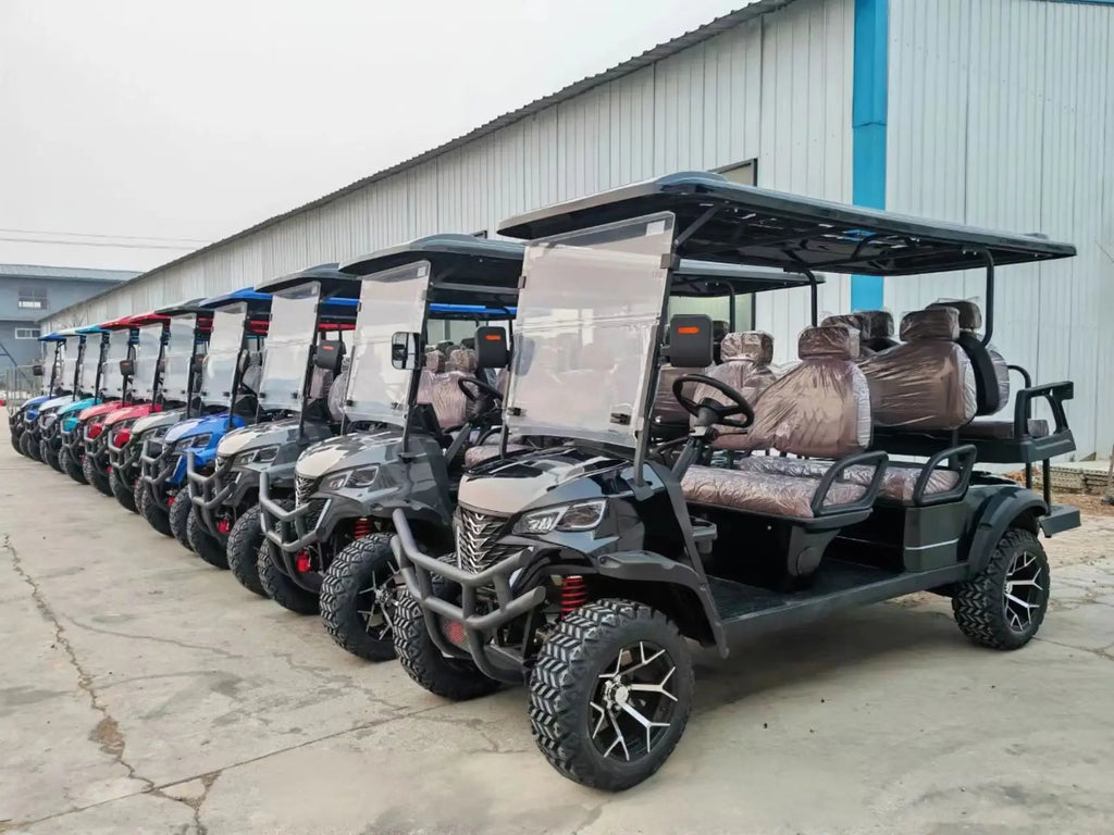 Airo The Most Popular 8-seater Electric Golf Carts in the United States, 6+2-seater Sightseeing Carts, and 8-seater Golf Carts
