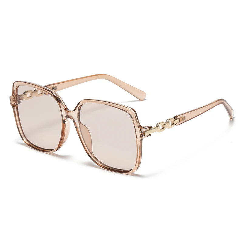 Women's Fashion Square Cycling Sunglasses | Big Frame Colorful Gradient Outdoor Shades
