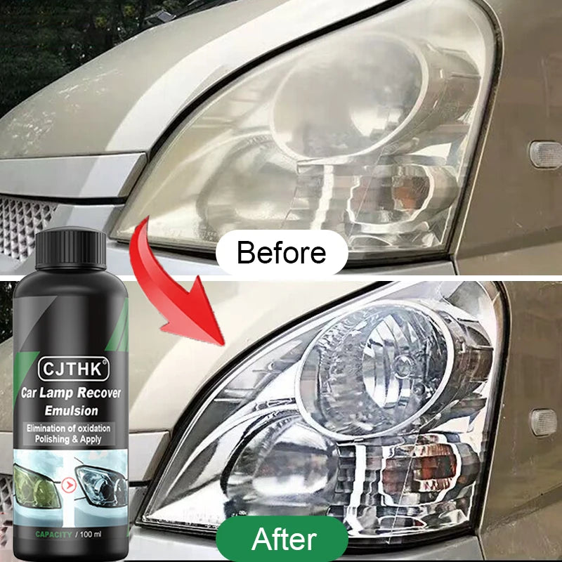 Car Headlight Restoration & Polish Kit