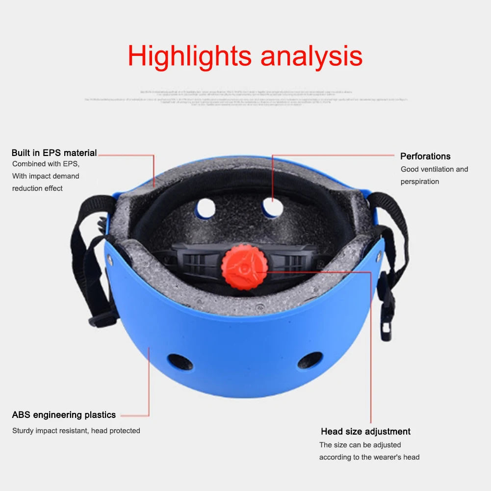 Adjustable Kids Skating Helmet – Breathable, Portable Safety Helmet with Impact Protection for Children
