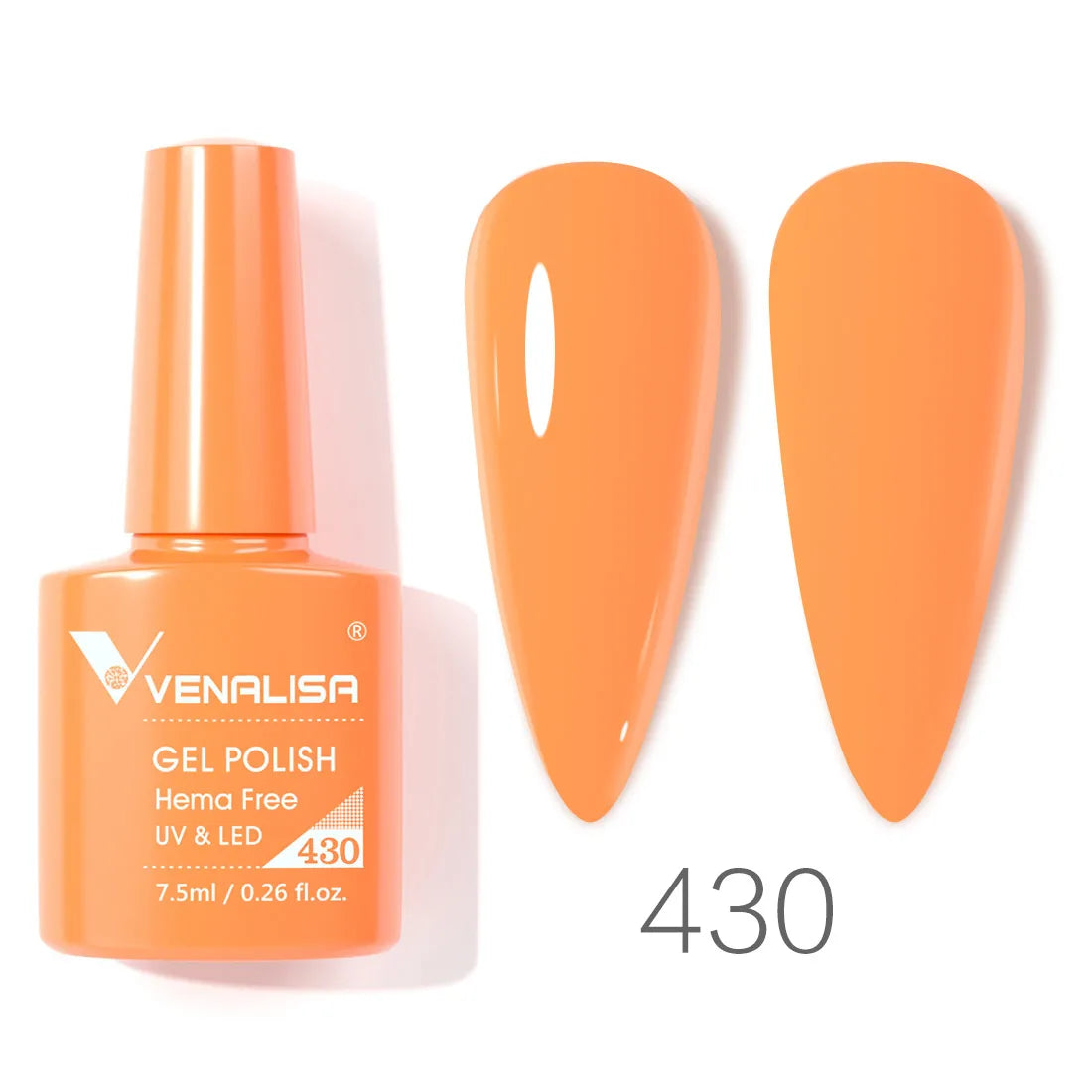 Venalisa VIP4 Gel Nail Polish 7.5ml — Soak Off UV/LED Long-Lasting Color