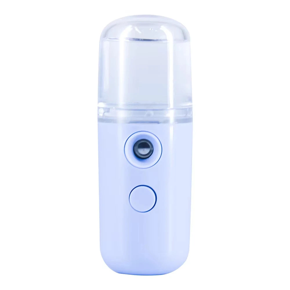 USB Nano Mist Facial Sprayer – Rechargeable Face Steamer & Skin Moisturizing Humidifier